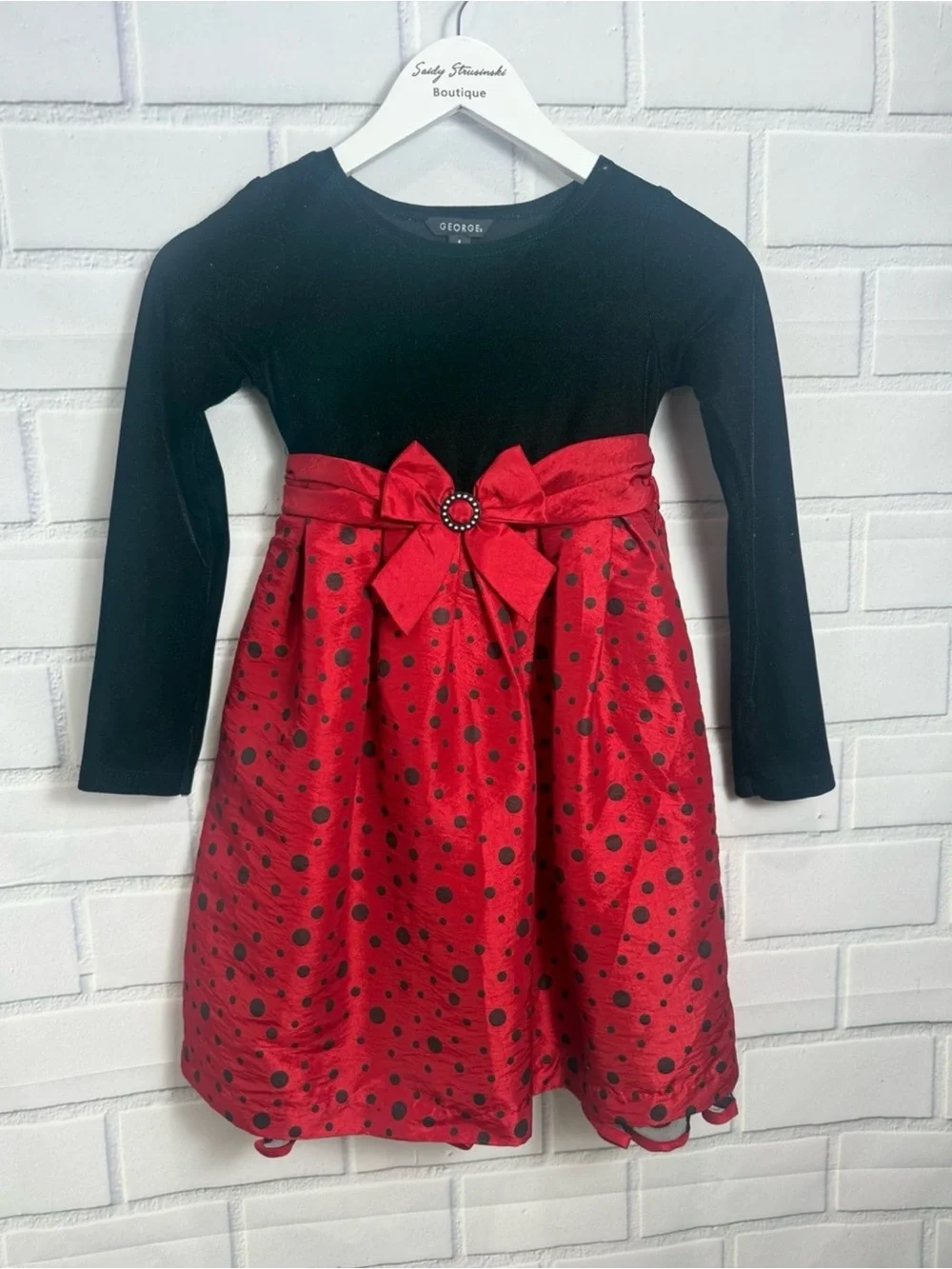 Bundle of 3 Girls Party & Holiday Dresses | George, Gymboree & Floral Dress/8